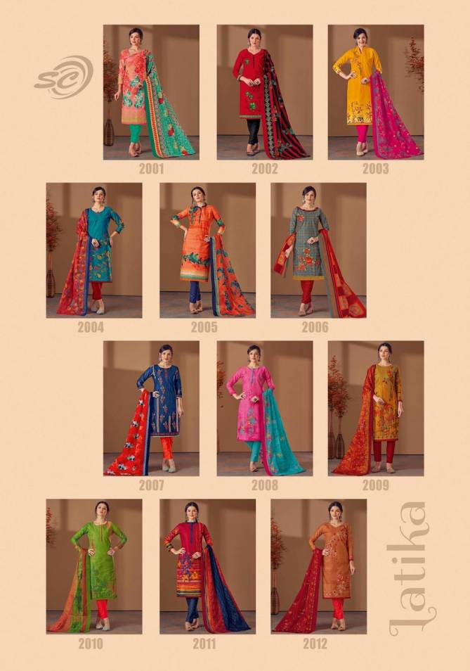 Sc Latika Vol 2 Printed Cotton Dress Material Catalog